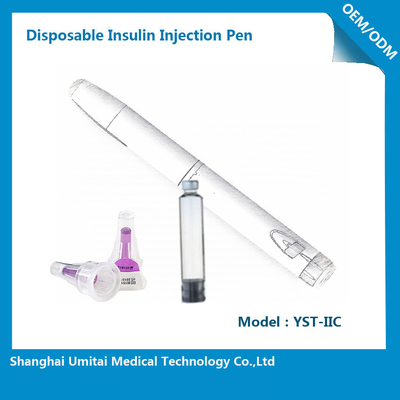 Cartuccia riutilizzabile della penna dell'insulina, penne vuote dell'insulina per la cartuccia di Lantus