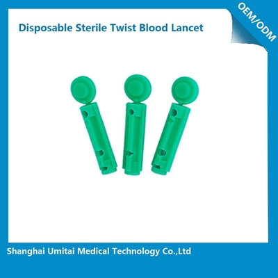 Lancetta di sangue sterile eliminabile per le raccolte del sangue dimensione di 2.4mm - di 1,8