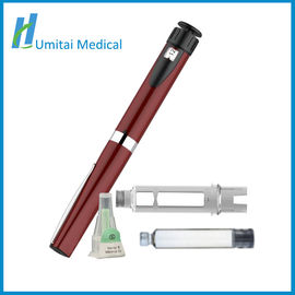Iniettore riutilizzabile della penna dell'insulina del diabete con il caso di viaggio per i pazienti del diabete